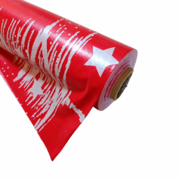 Клеенка столовая на нетканой основе 1,37х30м Новогодняя Радужный Дом РД15477