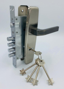 Замок врезной для китайских дверей ЧенФенг левый 41704