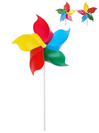 Вертушка Цветик 27х40см, в ассортименте, в пакете Наша Игрушка 649134