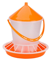 Кормушка - поилка для домашней птицы пластиковая 12л Альтернатива М6628