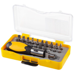 Отвертка реверсивная с набором бит 22 предмета Park 008605