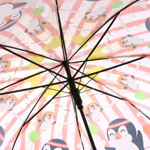 Зонт детский (трость) полуавтомат Пингвин Ultramarine 371-067