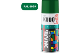 Аэрозольная краска "KUDO" универс. зеленая 10081 100-81