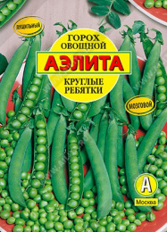 Горох Круглые ребятки 25г фермерский пакет Аэлита