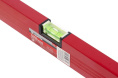 Уровень  800мм алюминиевый с 3 глазками красный Matrix 33226