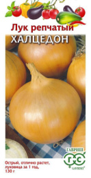 Лук репчатый Халцедон  0,5г цветной пакет Гавриш