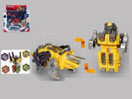 Трансформер-робот, в комплекте 3 предмета, в коробке Наша Игрушка M1621-4/614948