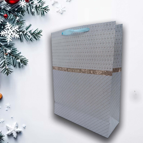 Пакет подарочный бумажный 30х40х12см ламинированный Радужный Дом РД21287