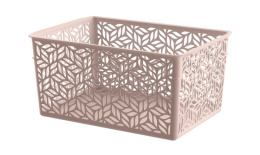 Корзина универсальная пластиковая  3,2л 23х16х11см Linden бежевый IDIland 221313227/06