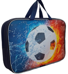 Папка-портфель детский А4 Мяч, с внутренним карманом А4-С7130