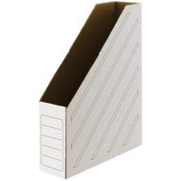 Вертикальный накопитель  75мм Officespace, микрогофрокартон, белый 158551