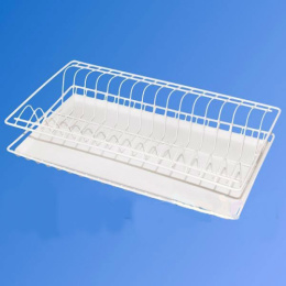 Тарелосушка в шкаф крашеная (белый) 765мм с поддоном Юнитрейд мг-2.1