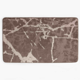 Коврик напольный для ванной на латекс. основе Classic Color  60х100см толщина 11мм, коричневый Aqua-Prime 2014