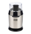 Кофемолка электрическая 200Вт, HS-2036, вместимость 50г, черный HomeStar 105768