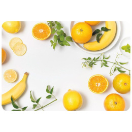 Салфетка сервировочная пластиковая прямоугольная 40х28см Свежесть лета Рыжий кот PPM-06/312361