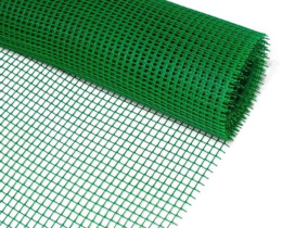 Решетка садовая (сетка) пластиковая, размер рулона 1,0х20м, ячейка квадрат  4х4мм Агросетка-Юг