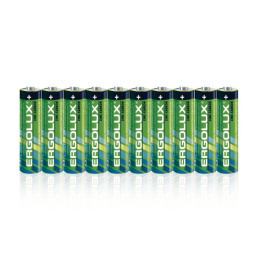 Батарейка Ergolux солевая Heavy Duty R03 (10шт. в спайке) ЭН-15119
