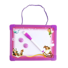 Доска для рисования магнитно-маркерная, 2 магнита + маркер-стиралка, цвета в ассортименте 443631