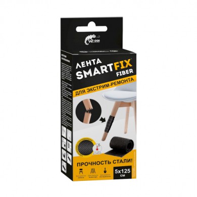 Лента для ремонта 5х125см SuperFix Fiber W-con FRM512R