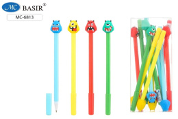 Ручка шариковая детская Монстрики, синяя, ассорти МС-6813