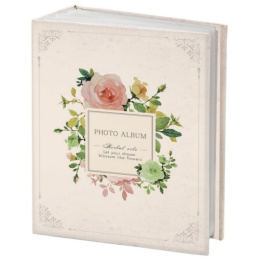 Альбом для фотографий 100 фото 10х15см Brauberg Tender Flowers, пп карман 391438