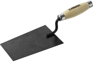 Кельма отделочника трапецивидная деревянная ручка Сибин 0820-1