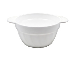 Бульонница стеклокерамическая с ушками 650мл Белье Lavenir XTW-75 WHITE