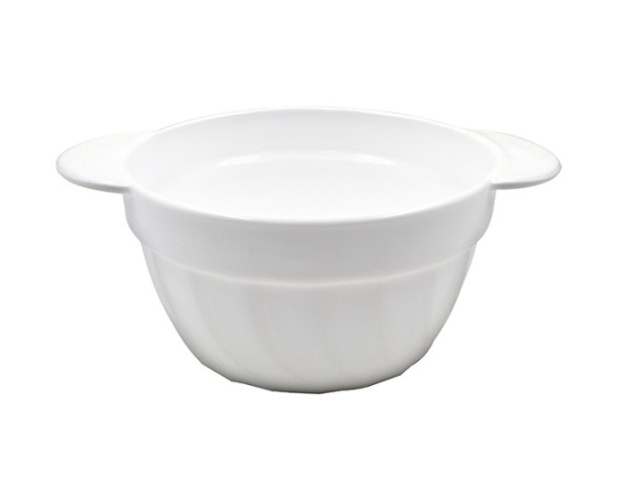 Бульонница стеклокерамическая с ушками 650мл Белье Lavenir XTW-75 WHITE