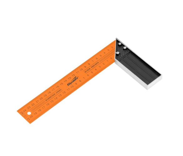 Угольник 250мм металлический Sparta 323425