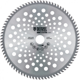 Диск для триммера 230х25,4 40 зубьев, толщина 1,3 мм Denzel 96340