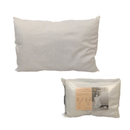 Подушка 50х70см Силиконизированное волокно (п/э) в пакете Коллекция Эконом ДомВелл 