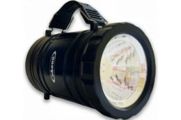 Фонарь кемпинговый на батарейках светодиодный 3COB (3Вт) +1LED (1Вт) 12,5см (ААх3) Облик 4031