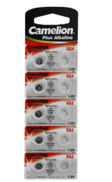 Батарейка часовая Camelion Mercury Free (0%Hg) AG 4 LR626 377A (10шт. на блистере) ЭН-12812