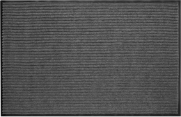 Коврик придверный влаговпитывающий на резин. основе ворс 60х 90см Стандарт, серый ComeForte