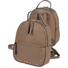 Рюкзак Devente подростковый 27х20х9см, матовая искуственная кожа, светло-коричневый 7034900