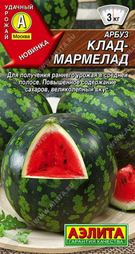 Арбуз Клад-мармелад 1г цветной пакет Аэлита