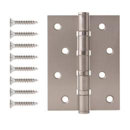 Петля врезная Avers 100х75х2,5-B4-NIS универсальная, матовый никель Avers 41758