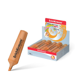 Текстовыделитель оранжевый ErichKrause Visioline V-12, 0,6-5,2мм 50510