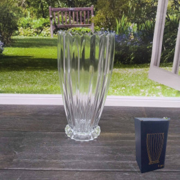 Ваза для цветов стеклянная бутон h-21,5см d-11см Радужный Дом РД20648