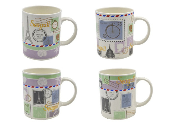 Кружка керамическая 380мл, в ассортименте Lavenir 80174