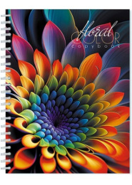 Тетрадь  48 листов Золотой цветок, гребень С0245-133