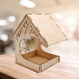 Кормушка экошпон 24,5х17х25,7см ДомВуд Ф169/Д169