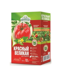 Удобрение для томатов Красный великан 1кг комплексное Фермерское Хозяйство Ивановское