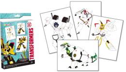 Раскраска с объемным контуром. Transformers TRCA-UA1-CBL1-BOX