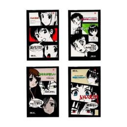 Блокнот А5  40 листов Manga Anime, 4 вида 3-40-717
