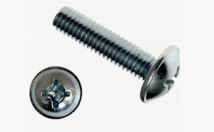 Винт с прессшайбой М 6х30 DIN 967 1608-630