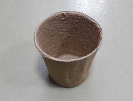 Торфяные горшки круглые 110х100мм Экоторф