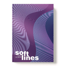 Книжка записная А5 128 листов Мягкие линии, книжный переплет 13419