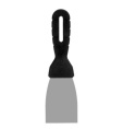 Шпатель нержавеющий  60мм пластиковая ручка Сибртех 85432
