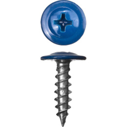 Саморез с п/ш острый 4,2/25 RAL 5005 (синий) 284-42255005